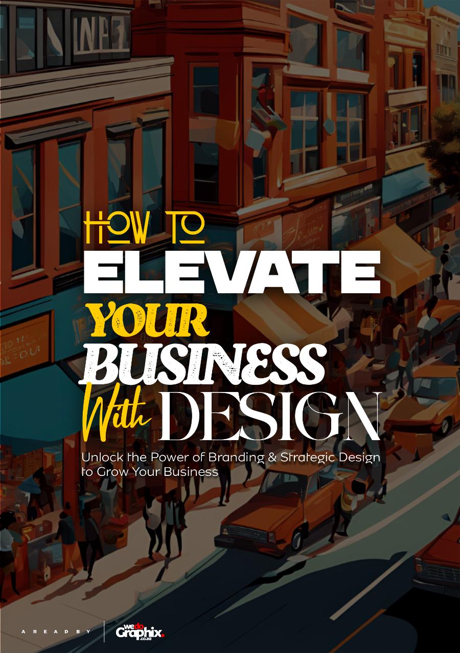 How to Elevate Your Business With Design, free guide cover