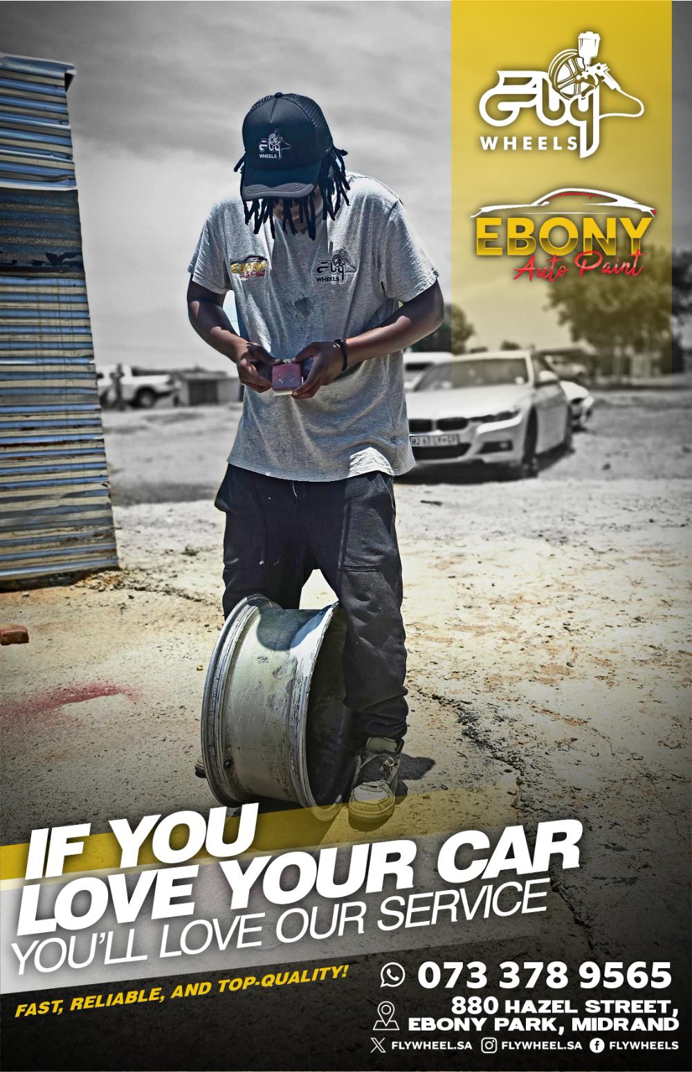 Fly Wheels x Ebony Auto Paint campaign